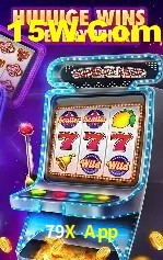 Jackpots e promoções na 79X App
