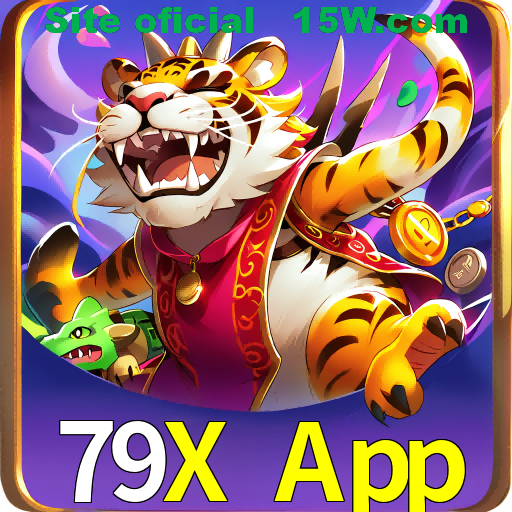 Imagem promocional da 79X App mostrando a plataforma e suas vantagens